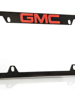 Portaplacas de Matrícula con Logo de GMC (4 Orificios y