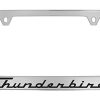 Portaplacas de Metal Cromado para Ford Thunderbird con