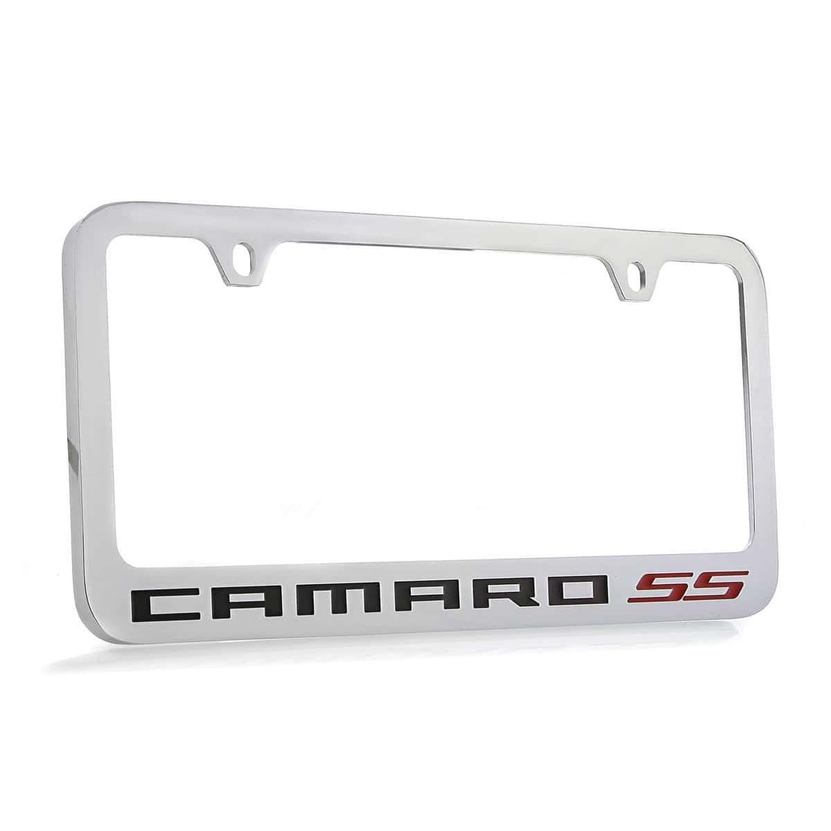 Porta placas de matrícula de metal cromado para Chevrolet