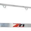 Portaplacas de Chevrolet Z71 (2 Agujeros / Latón, Cromado /