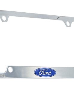 Marco de placa de licencia con logo de Ford (4 agujeros /