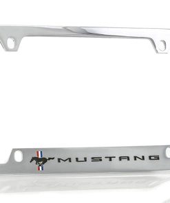 Porta Placa de Matrícula Grabado de Metal Cromado Ford