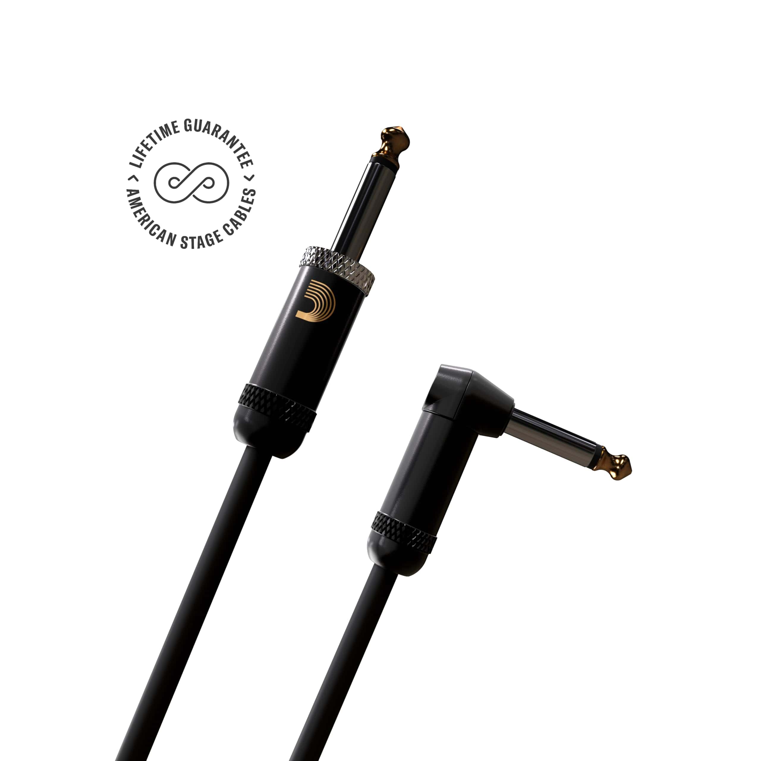 Cable de Guitarra D'Addario - American Stage - -Black - Imagen 3
