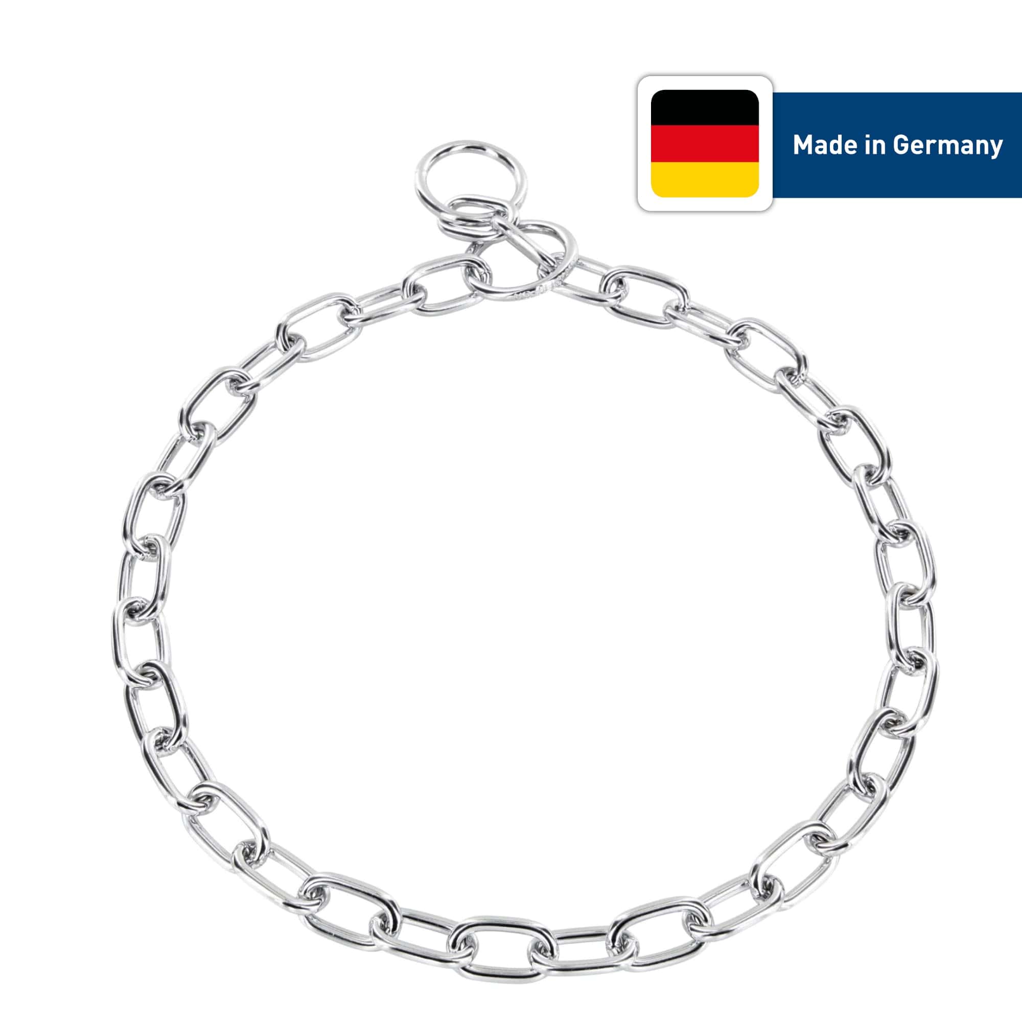 Collar de Control de Acero Cromado Herm Sprenger Fur Saver - Imagen 8