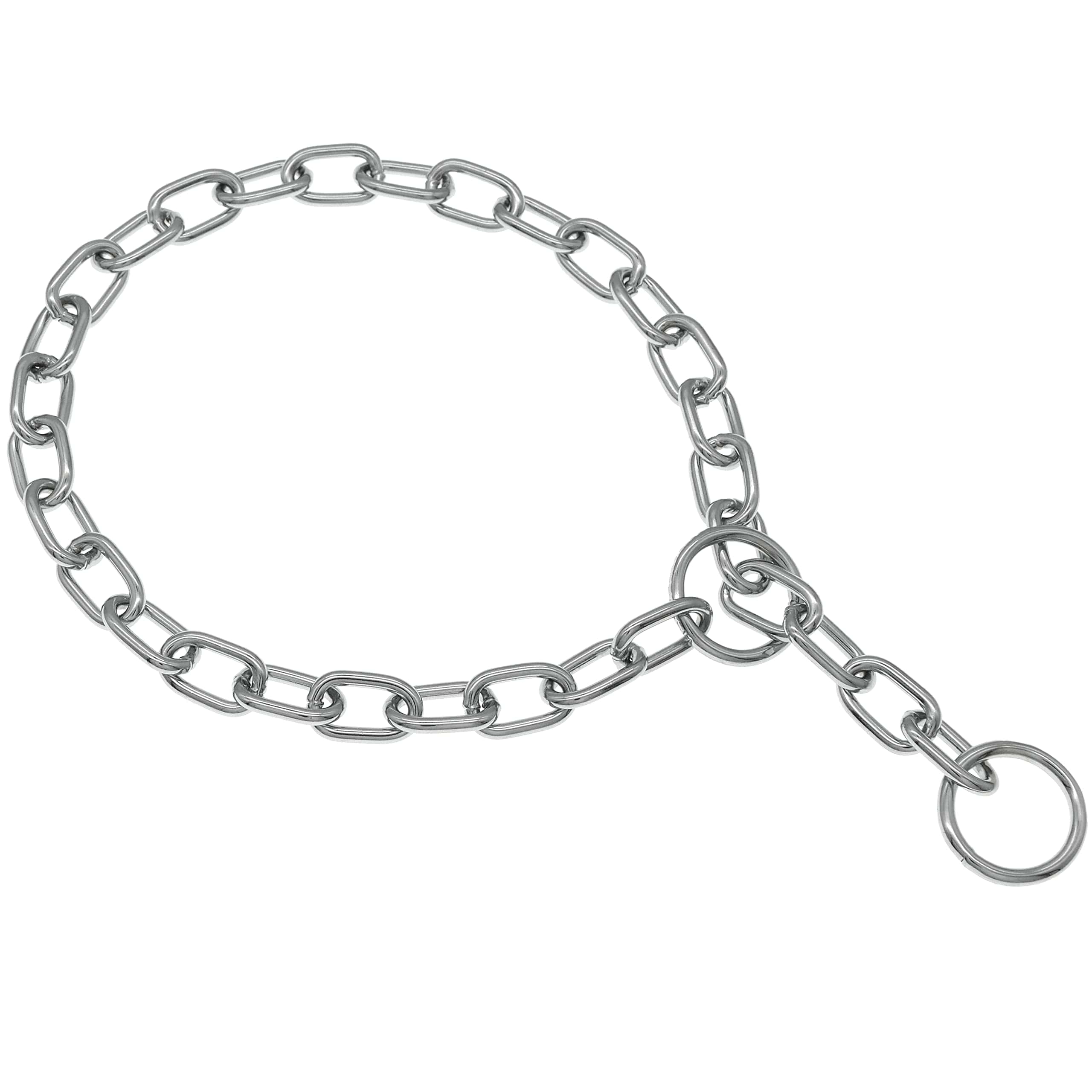 Collar de Control de Acero Cromado Herm Sprenger Fur Saver - Imagen 6