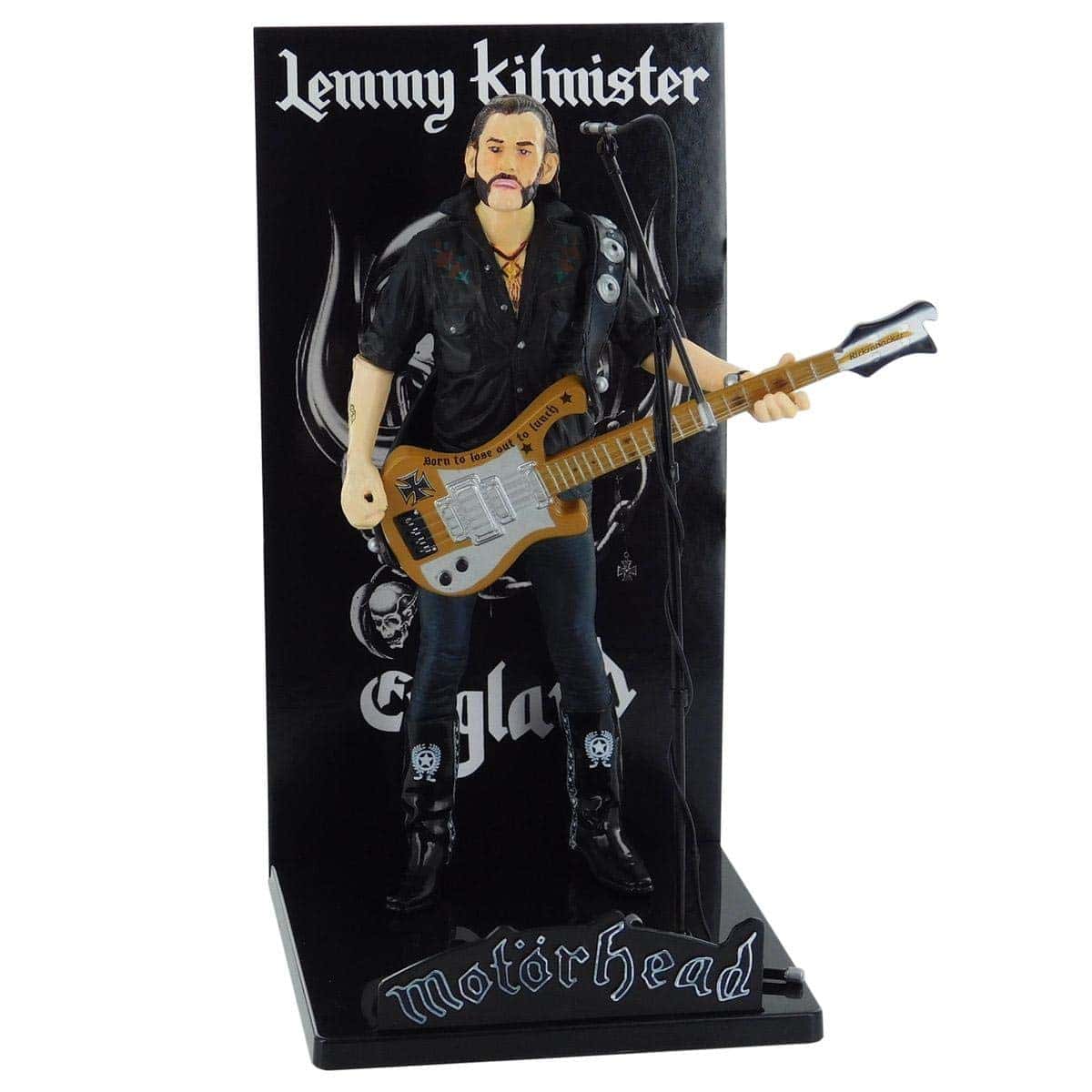 Figura deluxe de Lemmy Kilmister de Motorhead -er y cruz