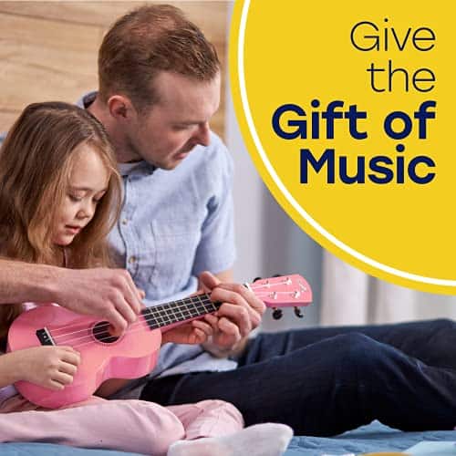 Hola! Music HM-21BK Soprano Ukulele Bundle with Canvas Tote - Imagen 8