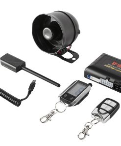 Alarma de combinación de 2 vías con pantalla LCD, entrada