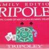 1992 Edición Familiar de Tripoley con Cartas Fichas Tapete