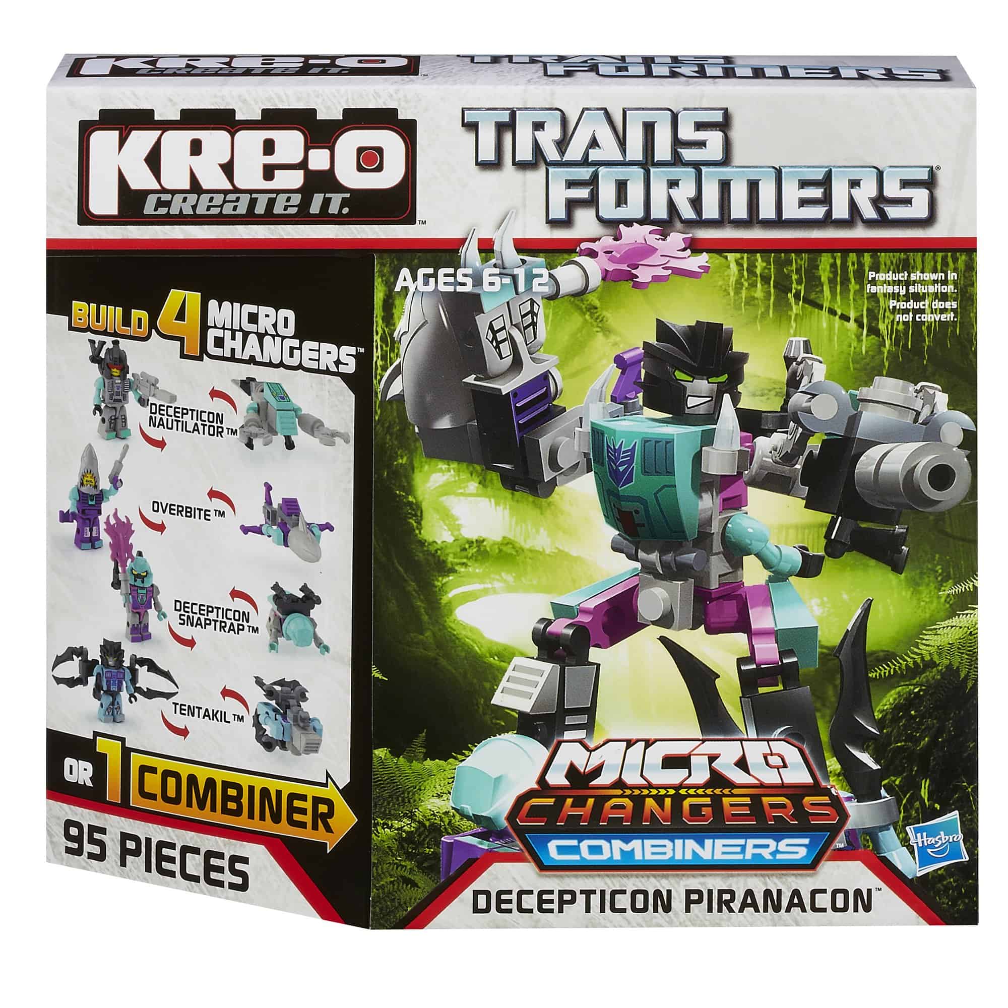 Set de Construcción Decepticon Piranacon Micro-Changers
