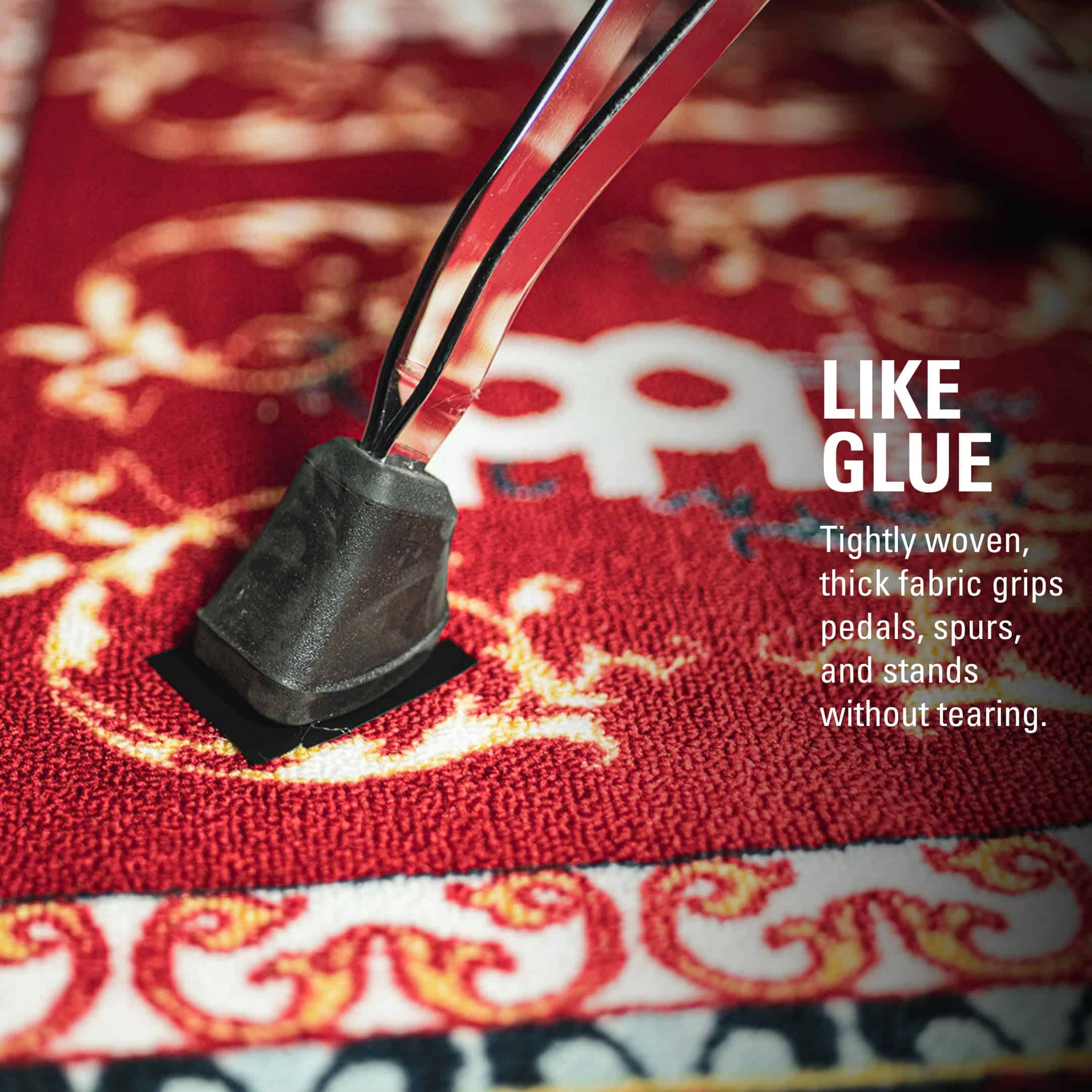 Tapete de Batería (78" x 63"), Tela de Alfombra Duradera - Imagen 4