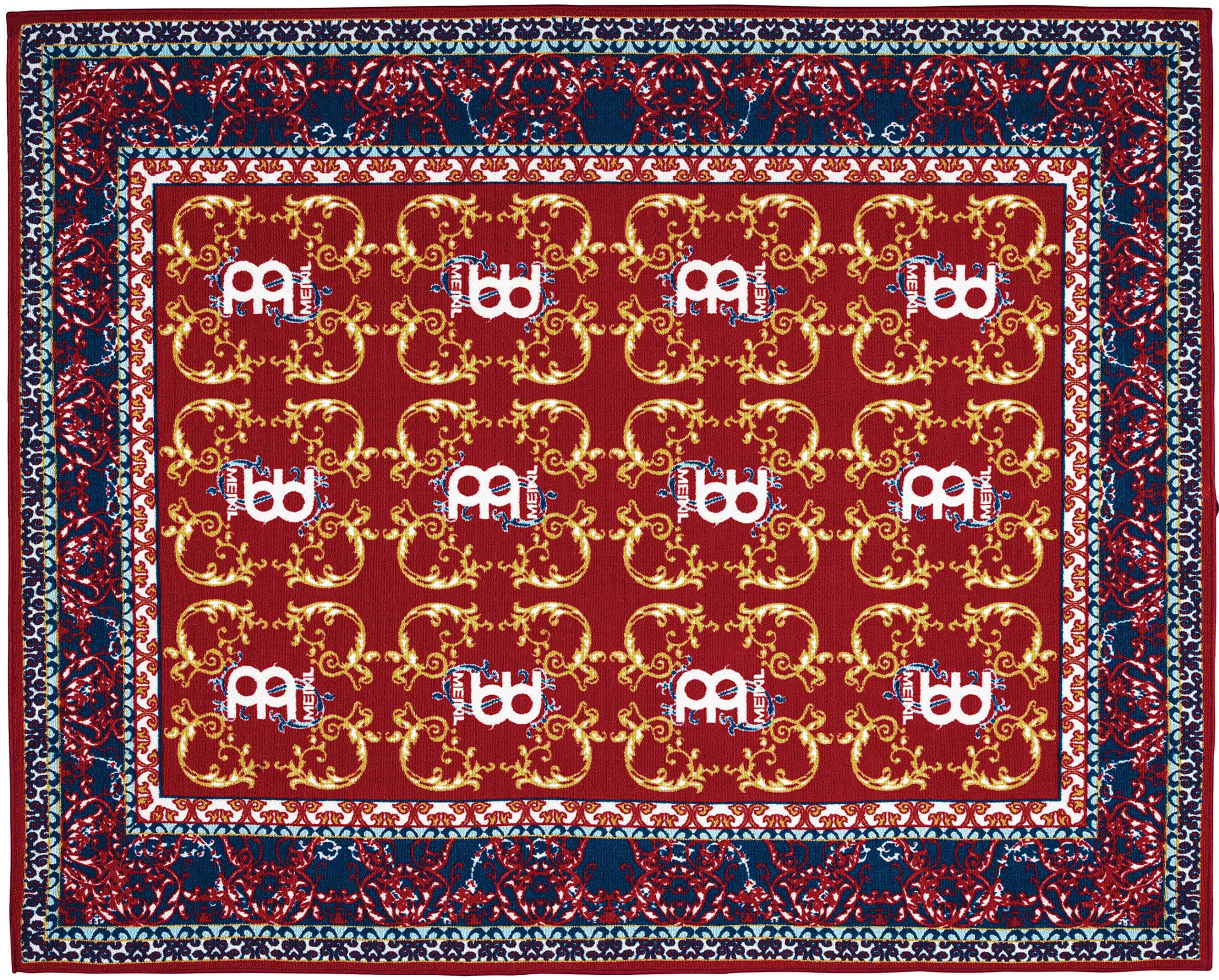 Tapete de Batería (78" x 63"), Tela de Alfombra Duradera