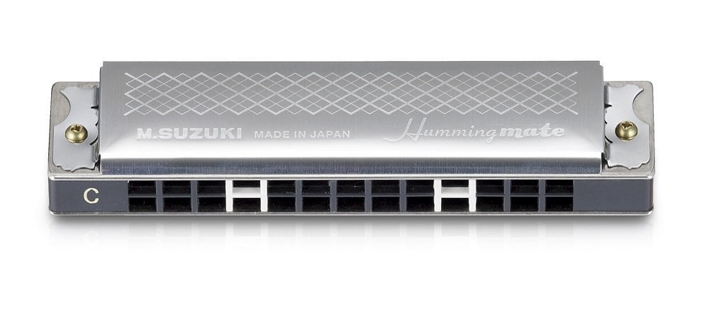 Armonica de 13 Orificios de Tremolo en Llave de AM - Plata