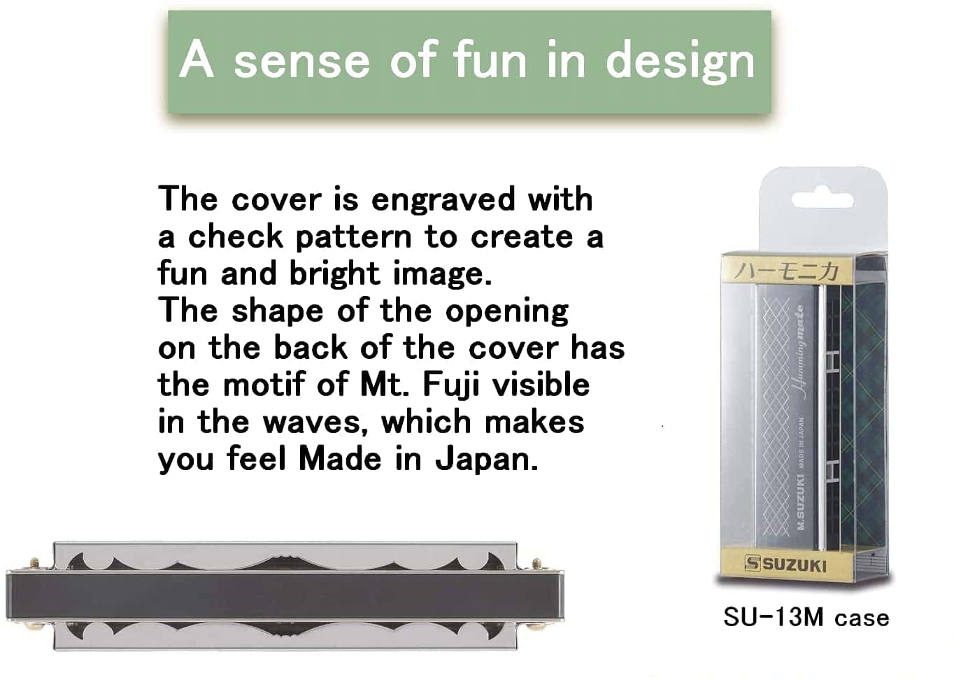 Armonica de 13 Orificios de Tremolo en Llave de AM - Plata - Imagen 7