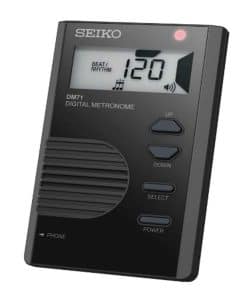 Metrónomo Digital de Bolsillo Seiko DM71B - Negro