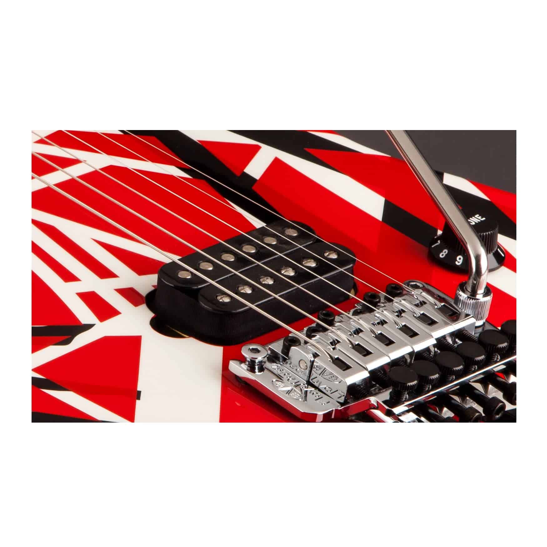 Guitarra Eléctrica EVH Striped Series - Roja con Franjas - Imagen 6