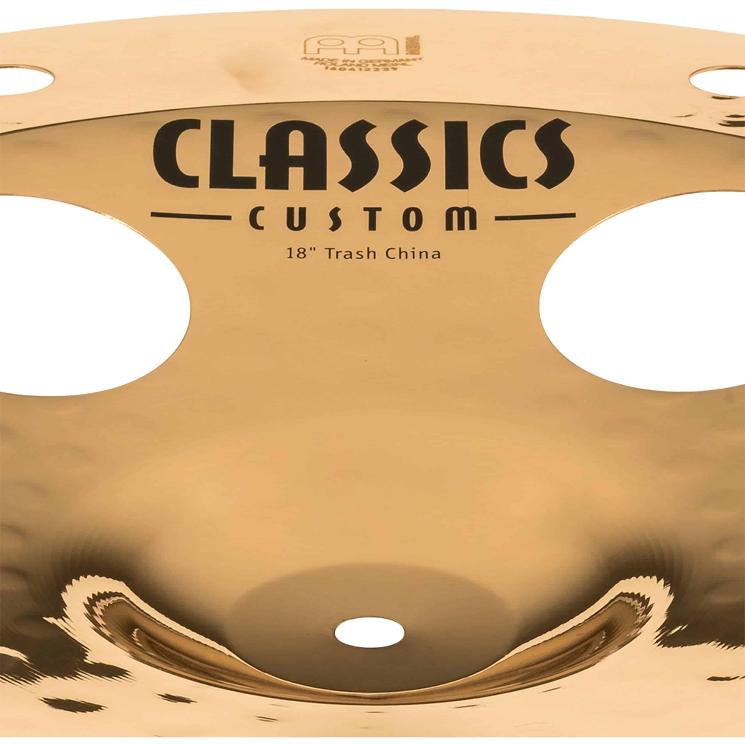 Platillo China de 18" con Agujeros - Classics Custom - Imagen 4