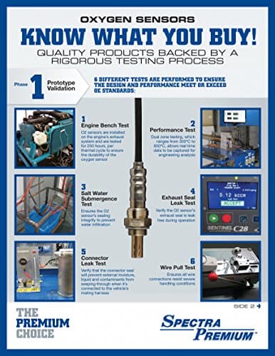 Sensor de oxígeno Spectra Premium OS5111 - Imagen 6