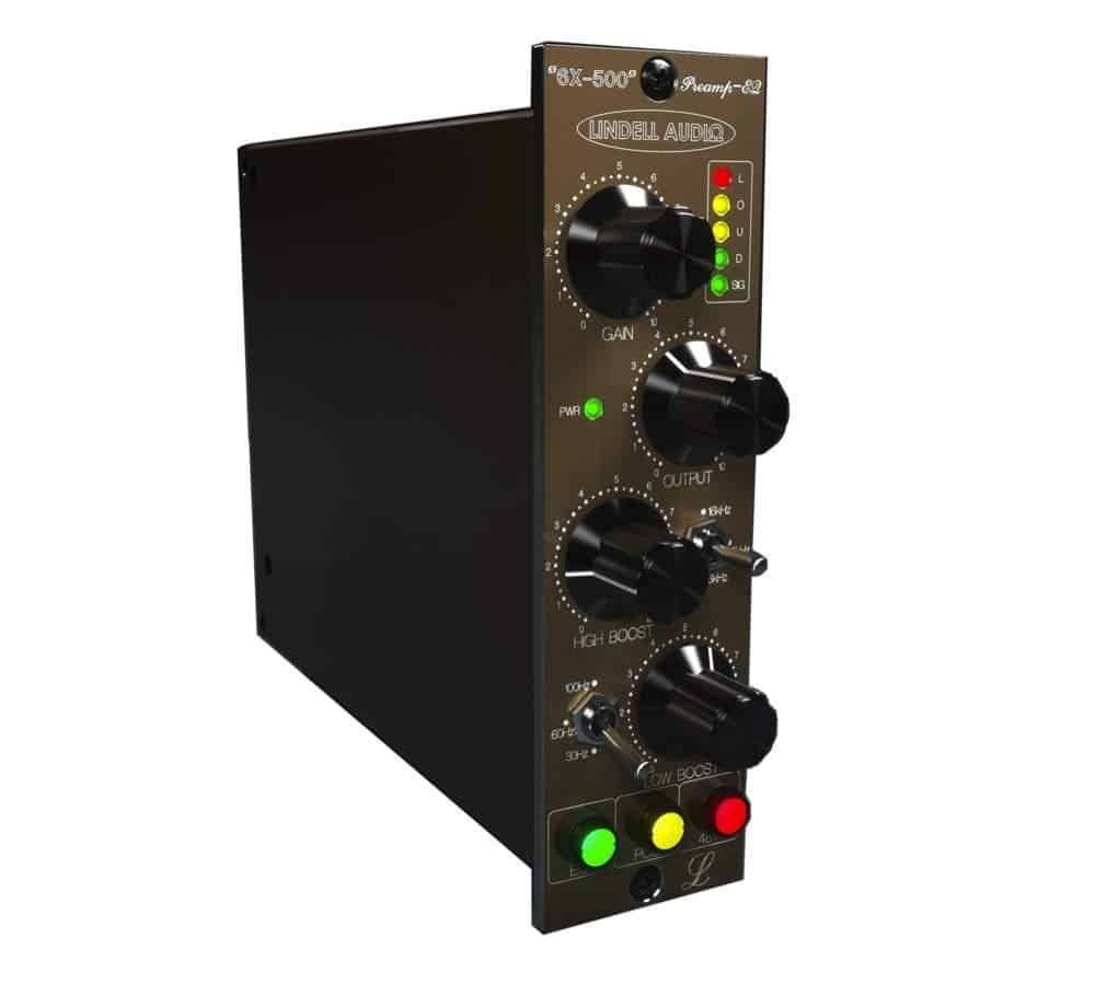 Lindell Audio 6X-500 500-Series Preamplificador de