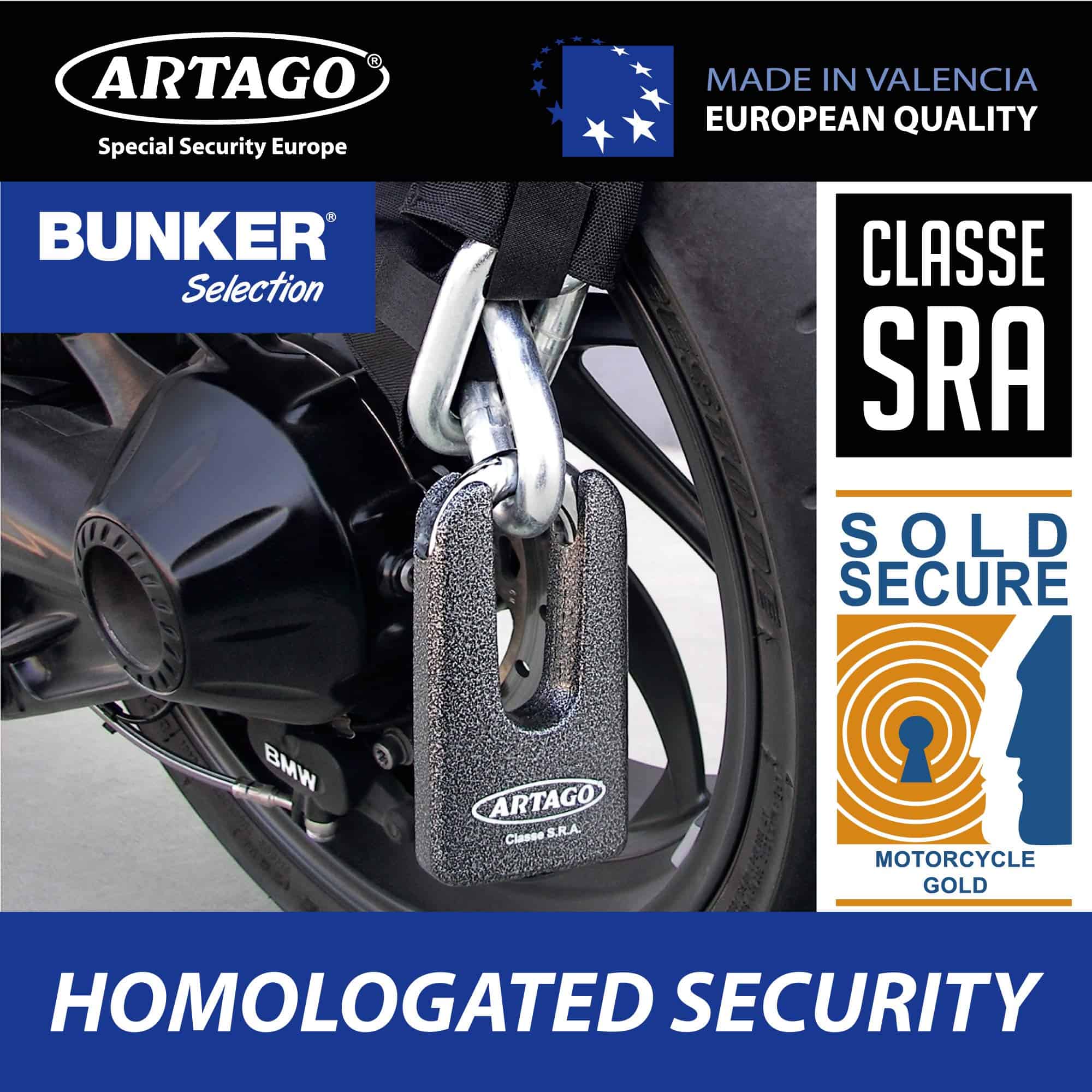 Cadena de seguridad Artago Secure de 14 mm de diámetro / - Imagen 3