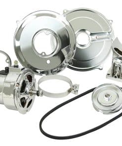 Kit de conversión de alternador cromado de lujo de 75