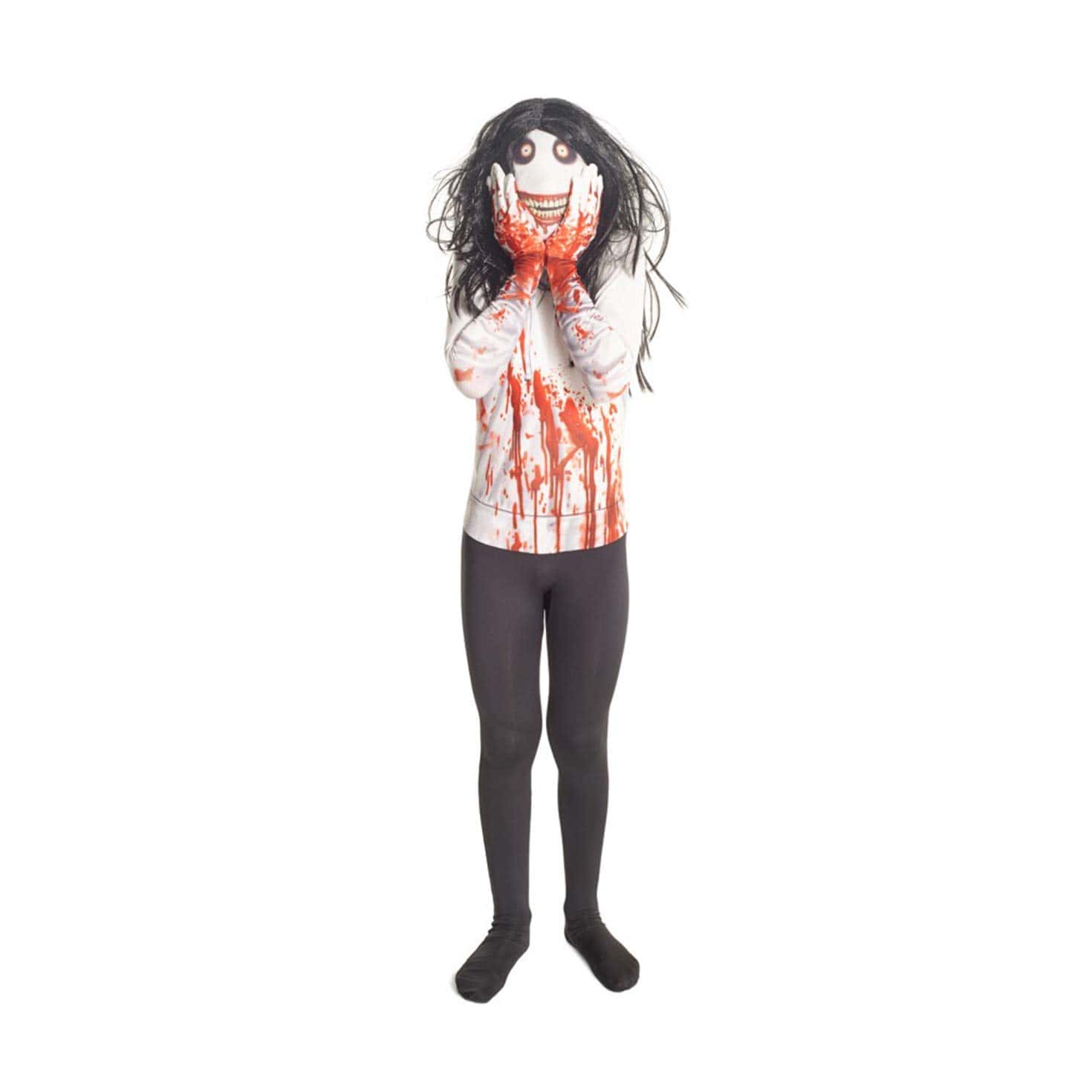 Disfraz de Jeff The Killer Urban Legends para Niños - Talla