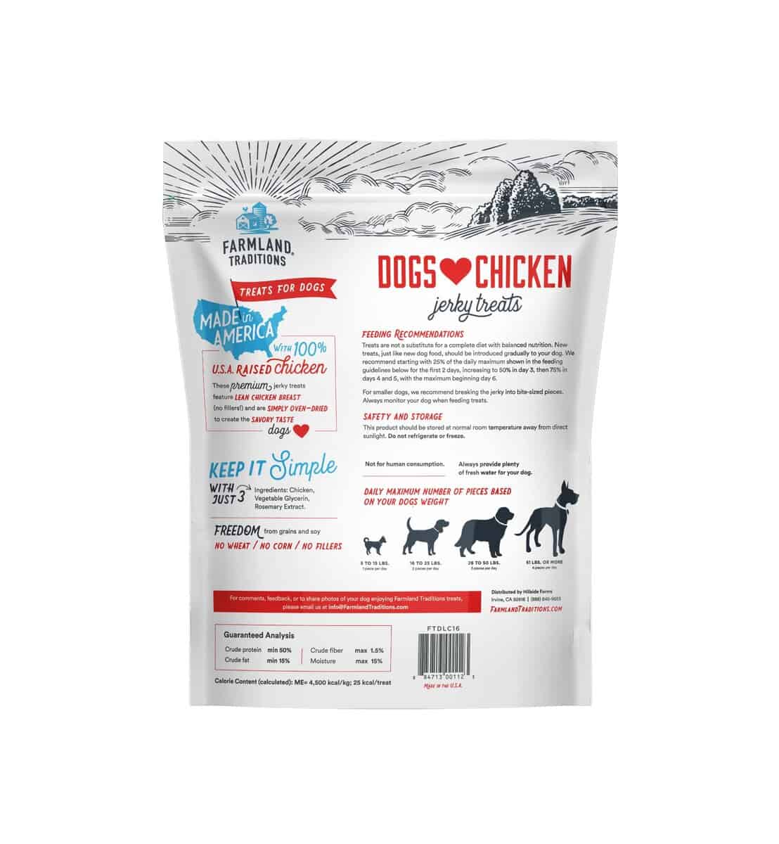 Farmland Traditions Filler Free Dogs Love Chicken Premium - Imagen 3