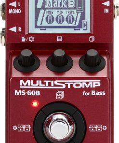 Pedal de efectos para guitarra bass Zoom MS-60B MultiStomp,
