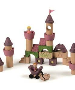 Set de bloques de construcción de princesa PlanToys,