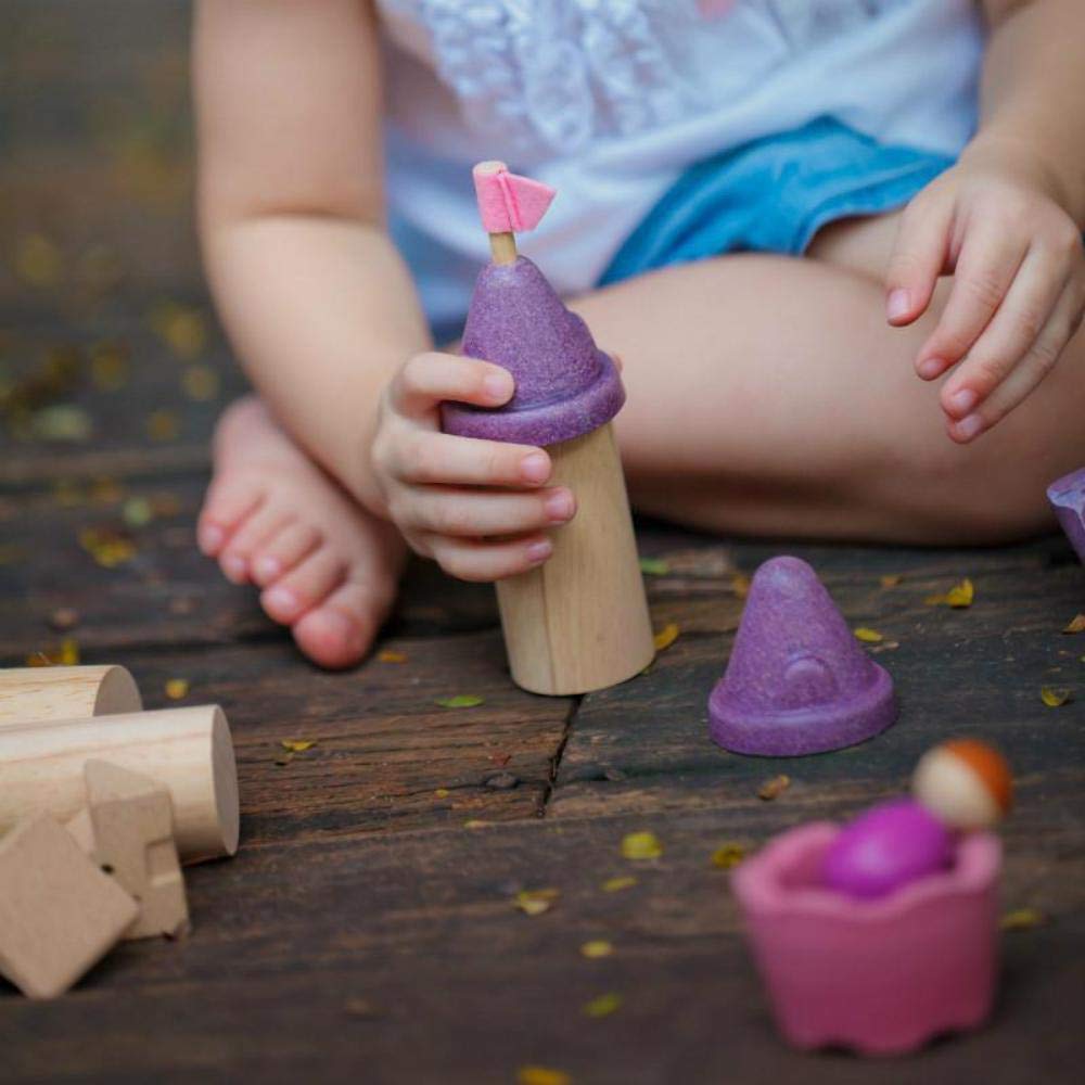 Set de bloques de construcción de princesa PlanToys, - Imagen 3