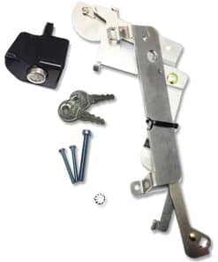 Cerradura de cola manual Pop & Lock PL6100 negra para Honda