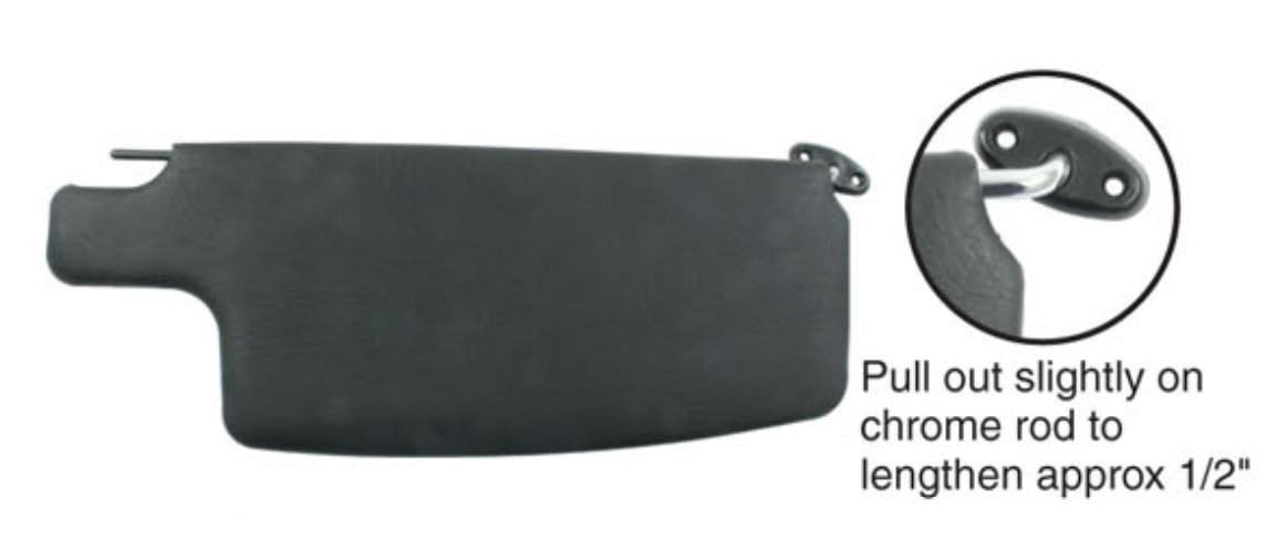 Viseras solares, compatible con Beetle 65-77 y Convertible - Imagen 3