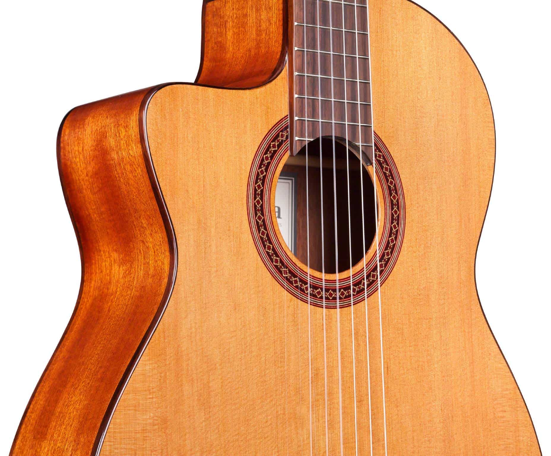 Guitarra de cuerdas de nailon eléctrica-acústica Cordoba - Imagen 6