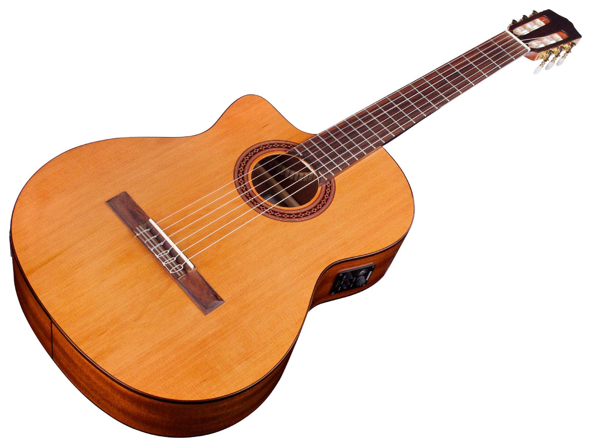 Guitarra de cuerdas de nailon eléctrica-acústica Cordoba - Imagen 7