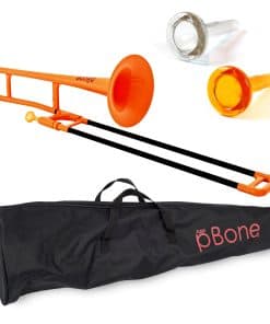 Trombón de Plástico pBone pInstrument - Boquillas y Estuche