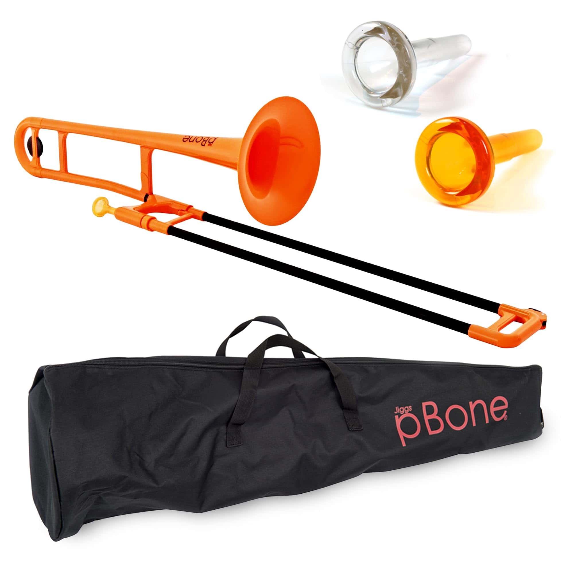 Trombón de Plástico pBone pInstrument - Boquillas y Estuche