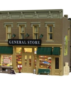 WOODLAND SCENICS BR5021 Blt/Rdy Lubener's General Store HO