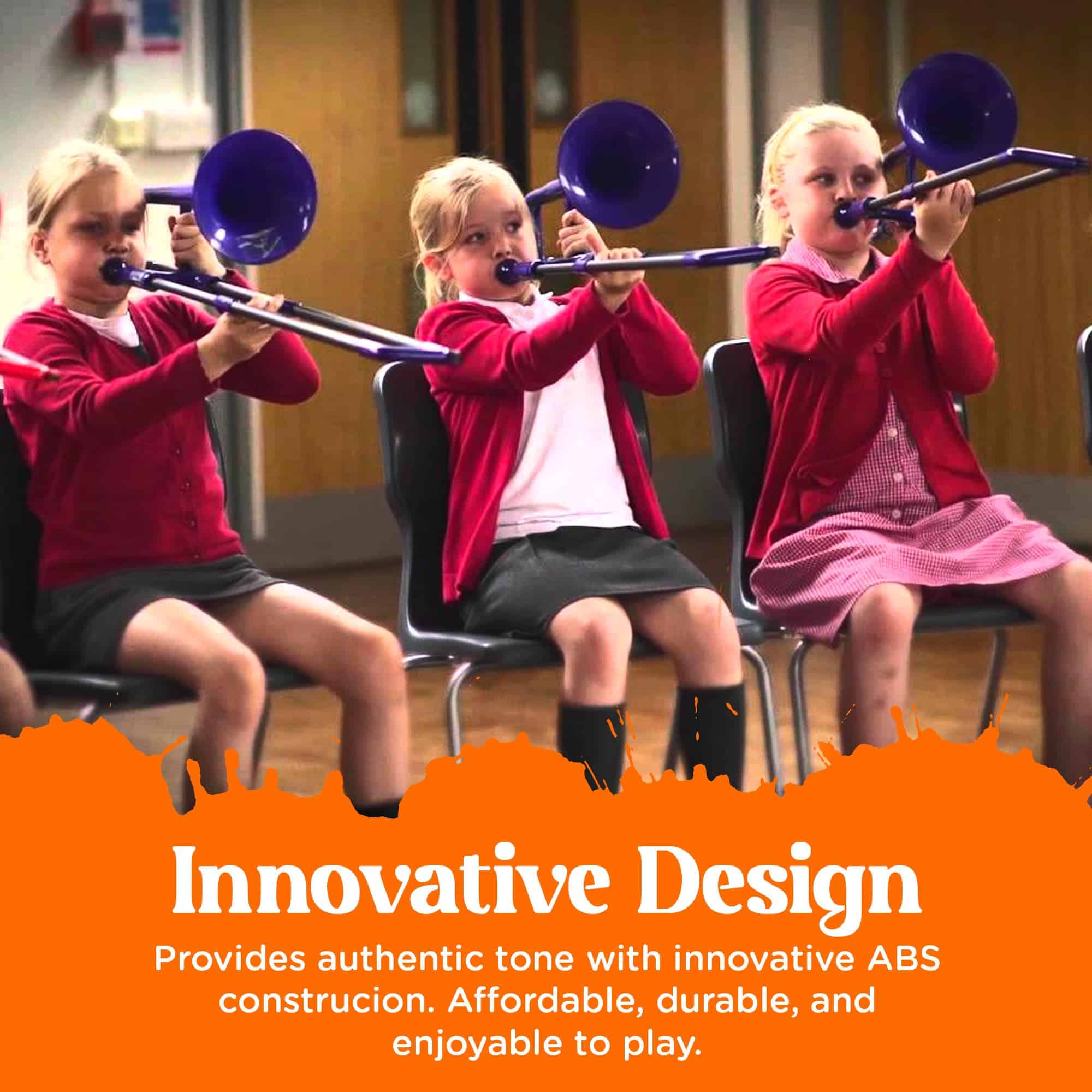 Trombón Mini de Plástico para Niños PINSTRUMENTS pBone - - Imagen 7