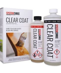 Kit de Resina Epoxi Transparente Clear Coat de System