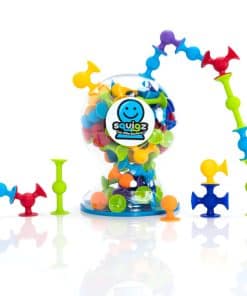Fat Brain Toys Squigz Deluxe Set - Juego de construcción de