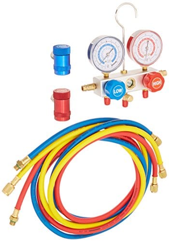 Medidor y Set de Manifold de AC FJC 6850 R1234yf - Imagen 3