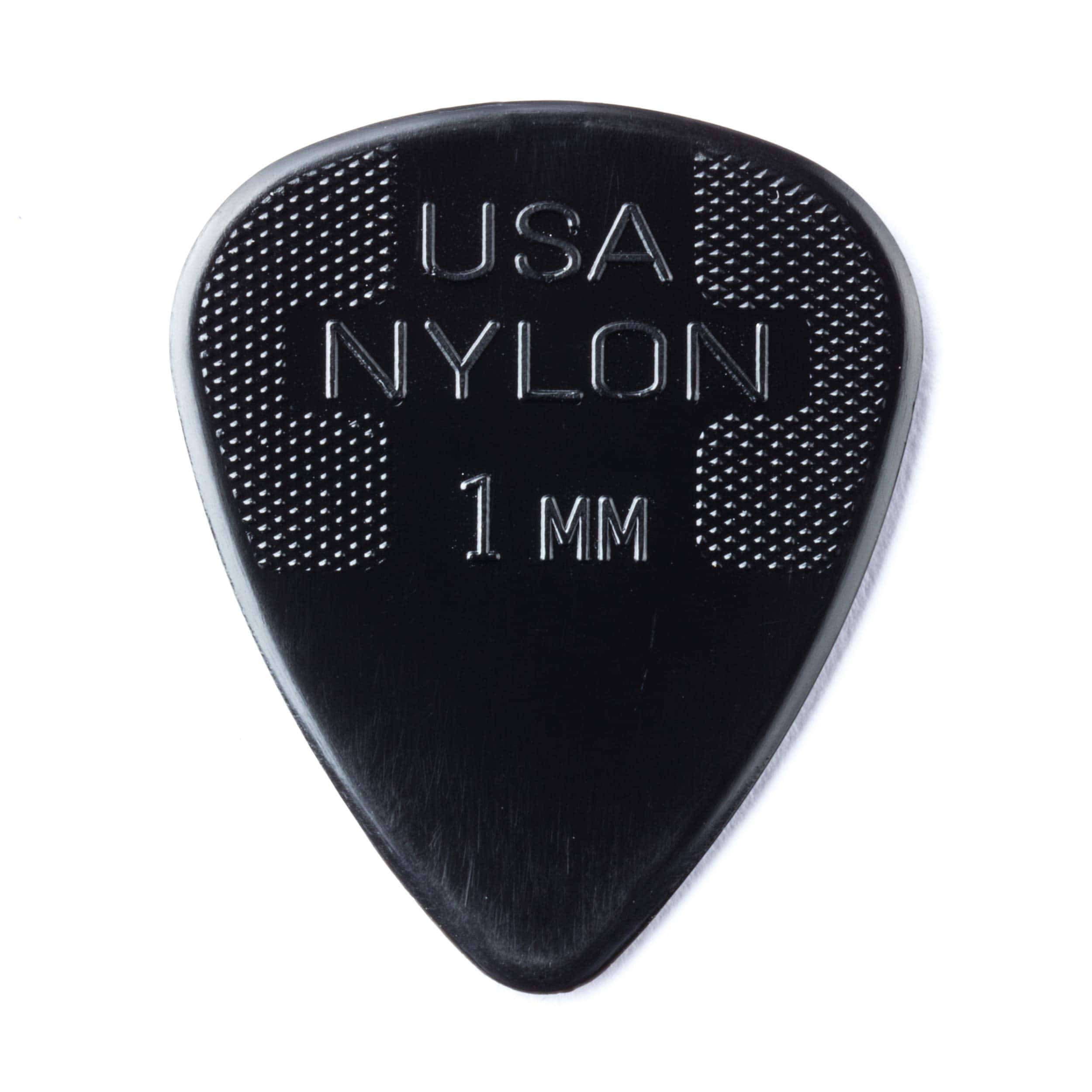 JIM DUNLOP 44R1.0 Nylon Standard, Negro, 1.0mm, 72/Bag