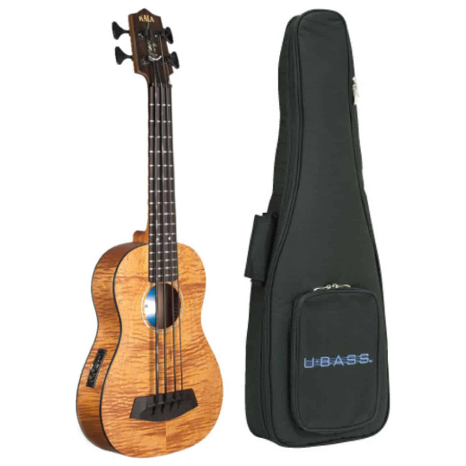 Kala UBASS-EM-FS Exotic Mahogany U-Bass Trasteado - Imagen 5