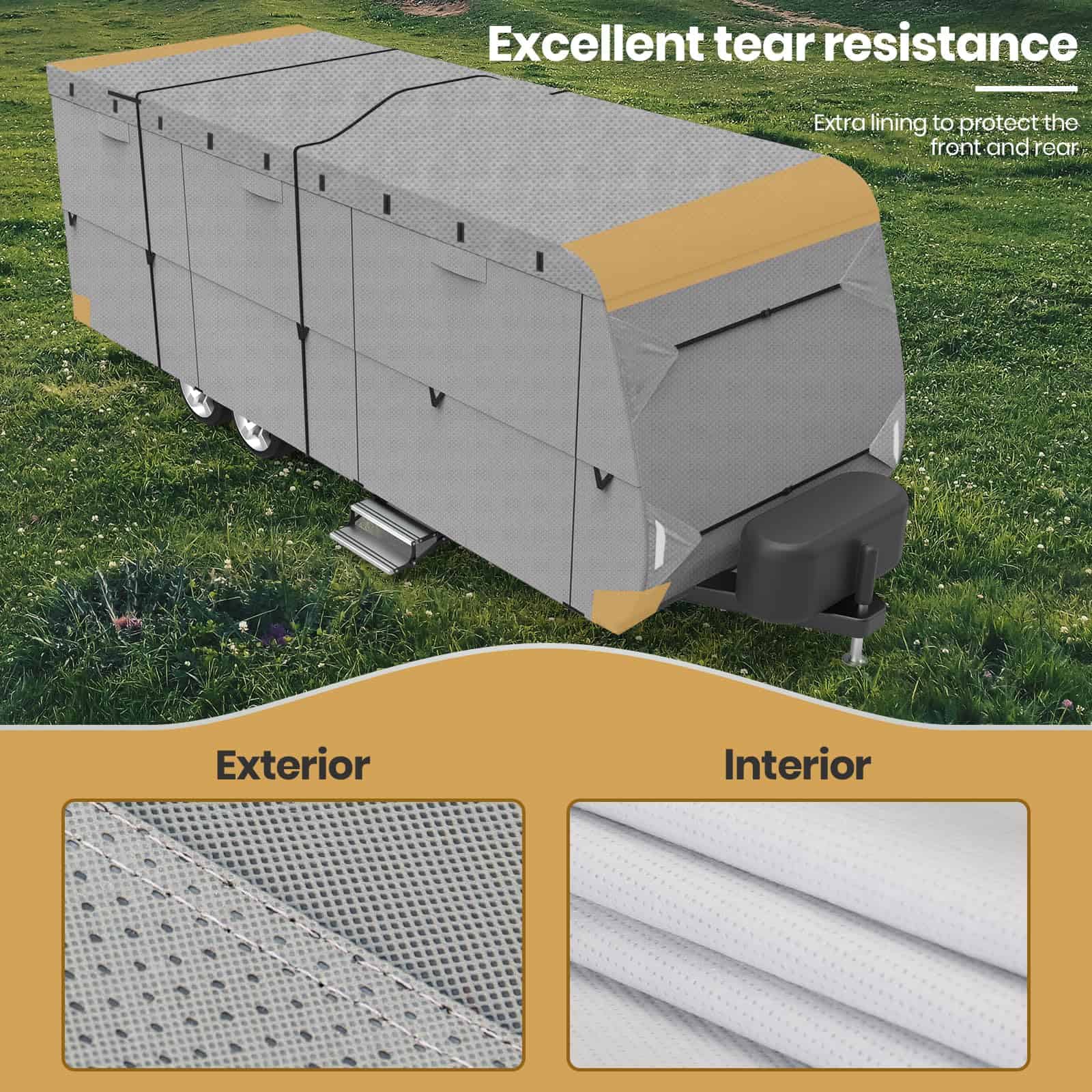 Cubierta para Remolque de Viaje de 20'-22' pies Leader - Imagen 7