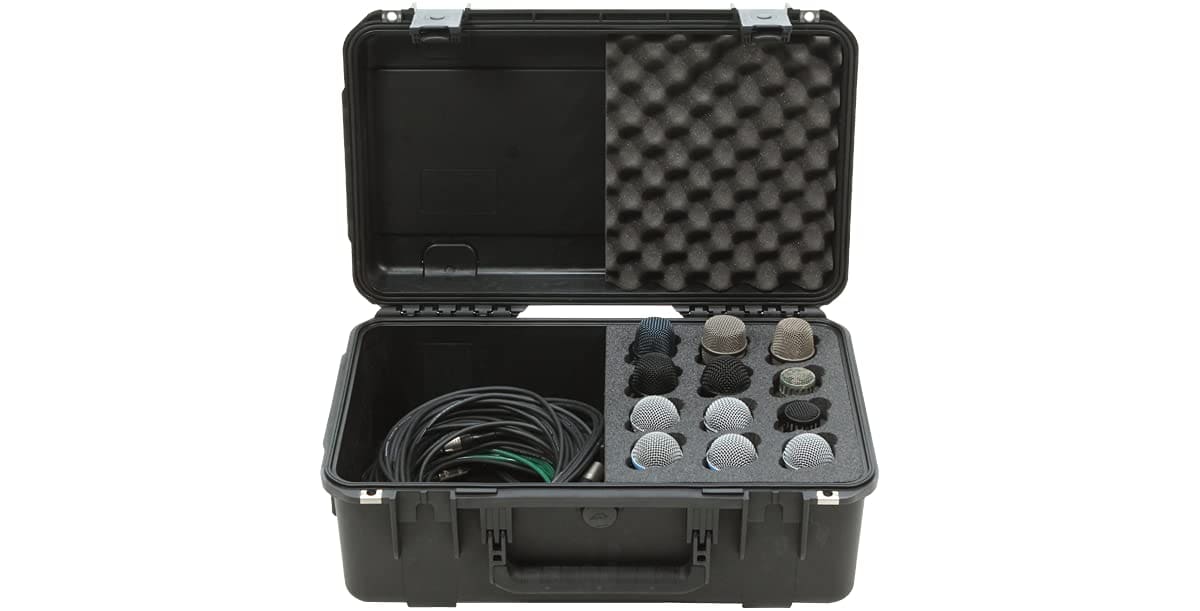 Estuche SKB Music iSeries Waterproof de 12 Micrófonos con - Imagen 6