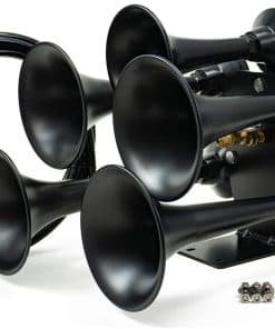 Claxon de Tren HornBlasters Katrina 5 Chime Negro 12/24