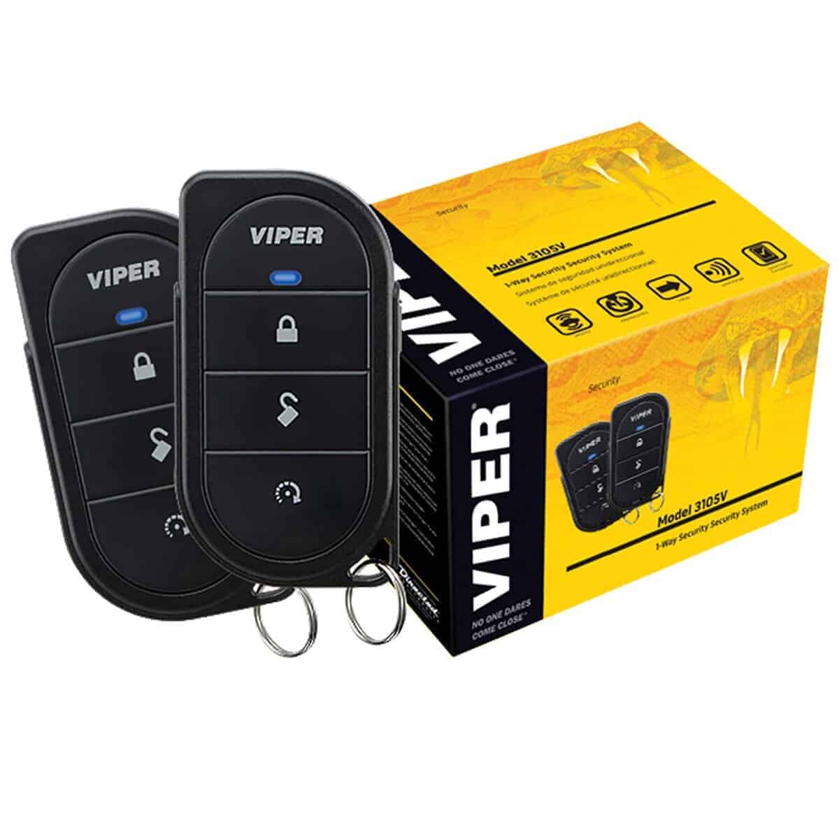 Alarma para automóvil Viper 350 PLUS 3105V de 1 vía con