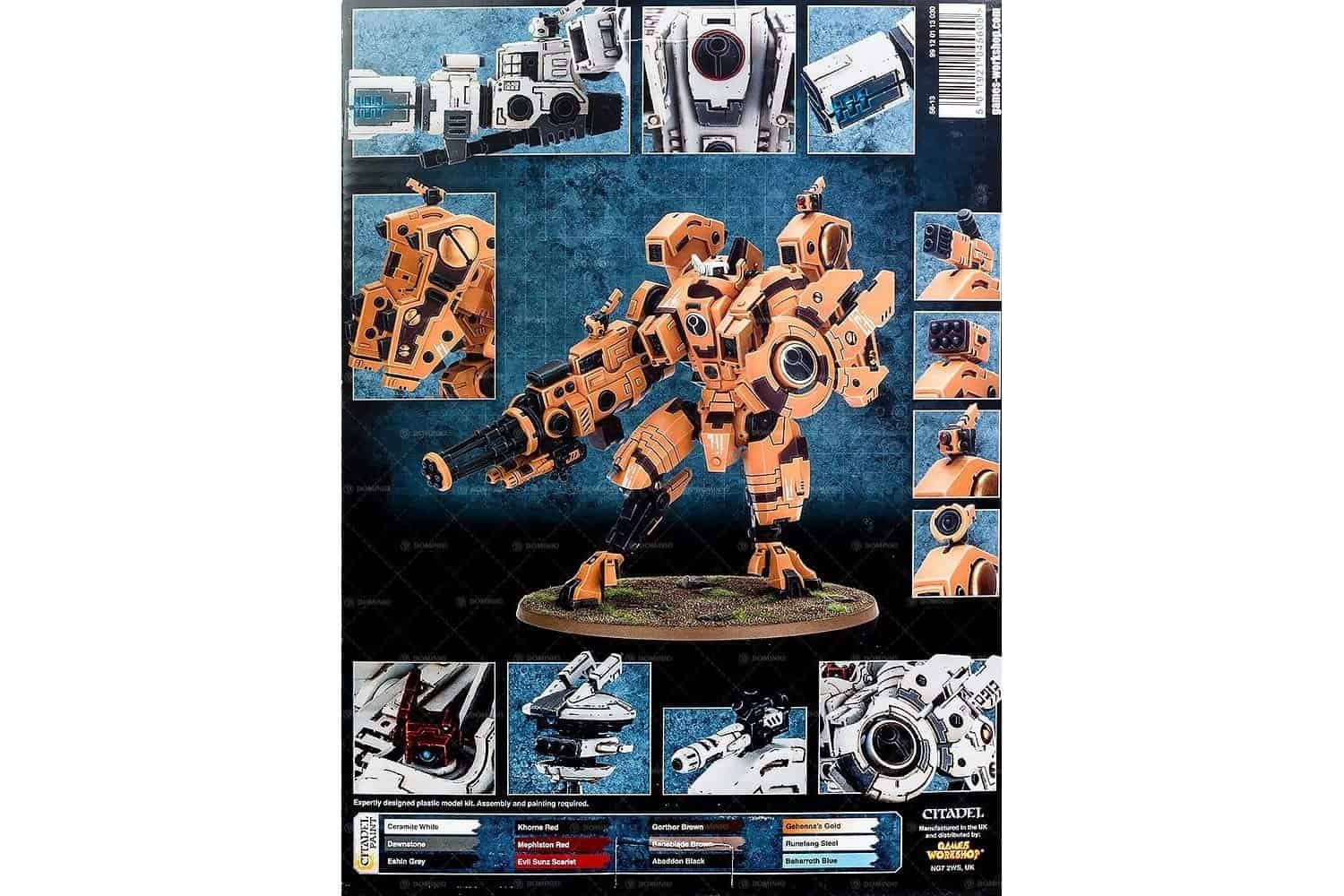 GAMES WORKSHOP Warhammer 40k - Tau XV104 Exo-Armure - Imagen 3