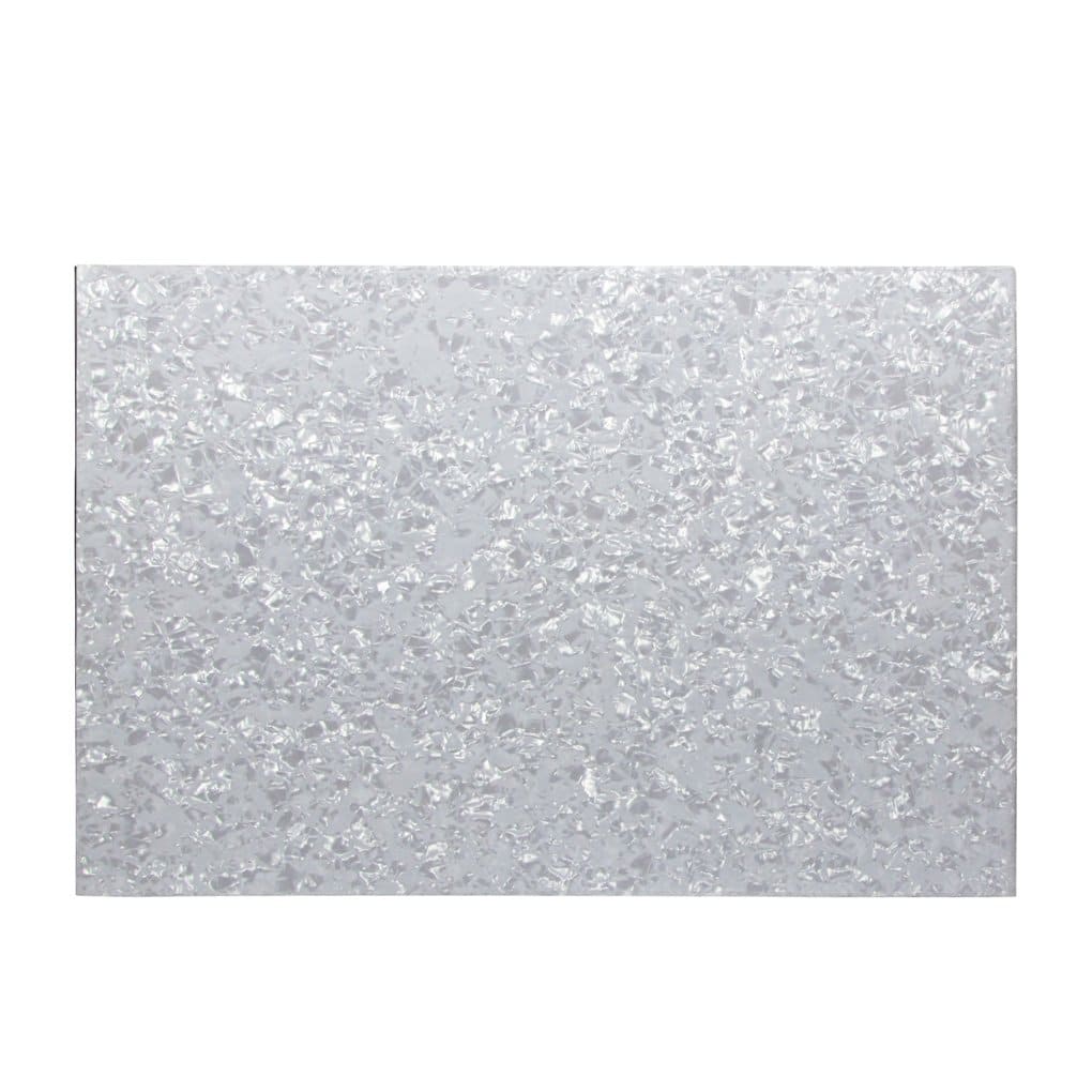 Material de Pickguard en Blanco FLEOR 12 x 17 Pulgadas para