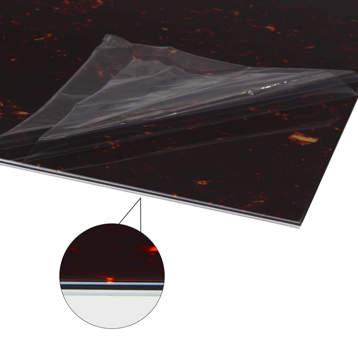 Material de Pickguard en Blanco de 12 x 17 Pulgadas para - Imagen 3